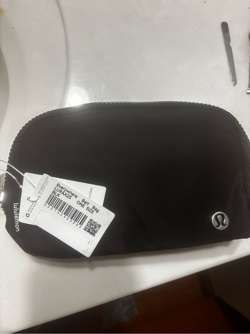 lululemon athletica Black Everywhere Belt Bag - Compact Toiletry Pouch